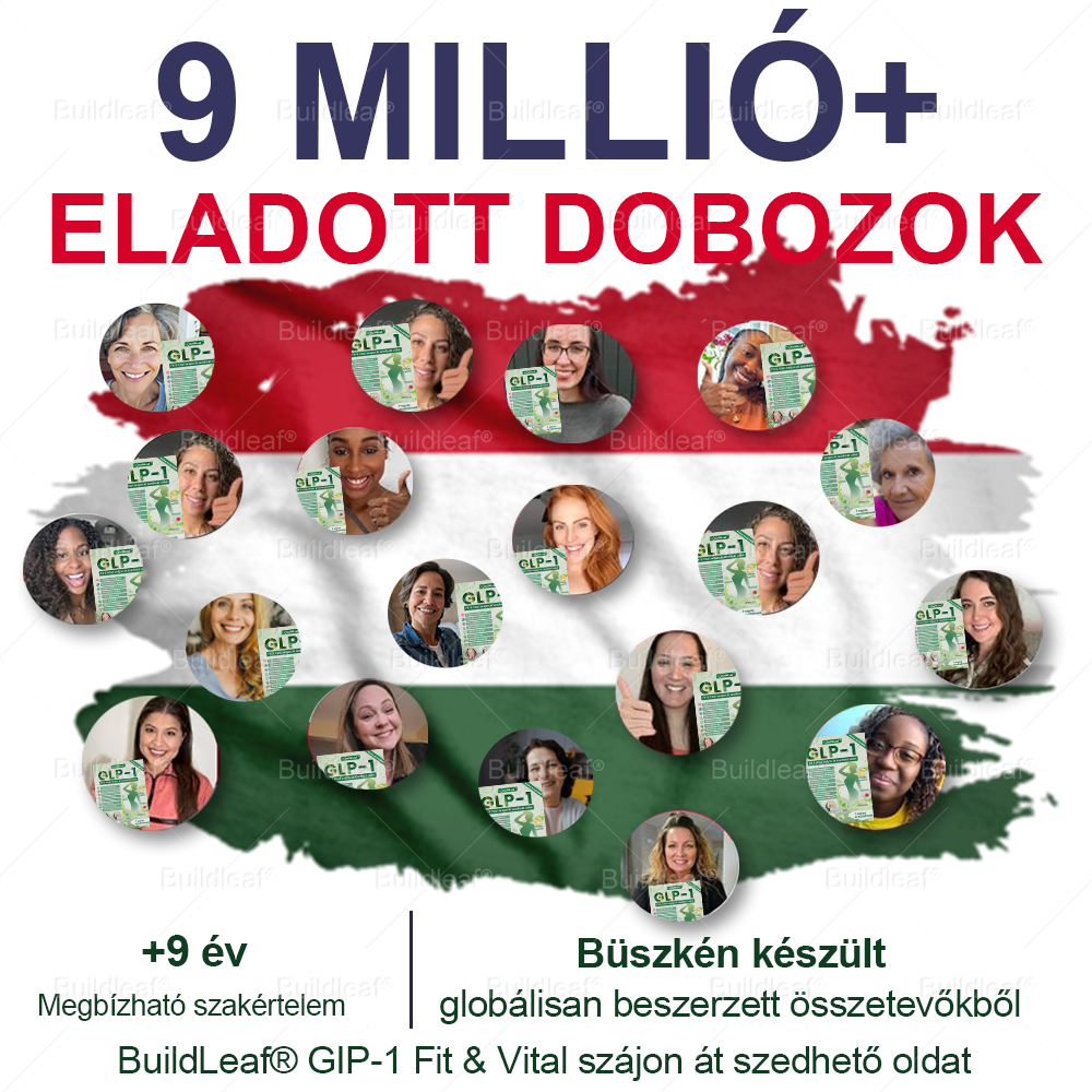 Klinikai kutatásokkal igazolt | A BuildLeaf® Berberine GLP-1 Pro Súlycsökkentő Szájon át szedhető oldat segíthet a makacs súlytöbblet, anyagcsere- és energiaproblémák kezelésében, támogatva a jobb közérzetet és vitalitást