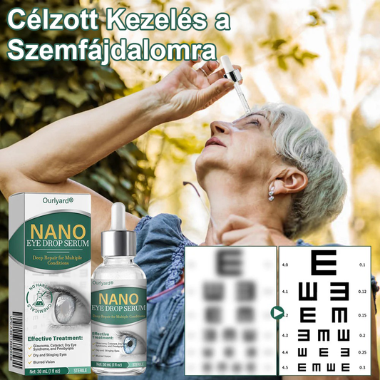 Ourlyarde® Nano Szemcsepp Szérum ✅ FDA által jóváhagyott(Alkalmas presbyopia, száraz szem szindróma, glaukóma és szürkehályog eseté⭐⭐