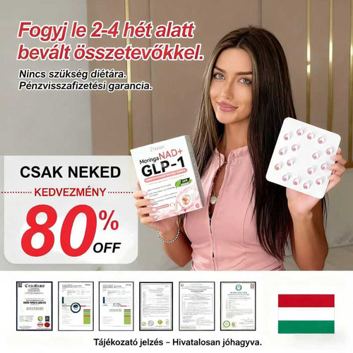Tooyes® GLP-1 Magas Koncentrációjú Folyékony Gyöngyök - NAD+, Moringa, HCA összetevőkkel (Fogyás, Öregedésgátlás, Bél- és Immunrendszer támogatás, Vércukorszint egyensúly, Szív- és Agyegészség)
