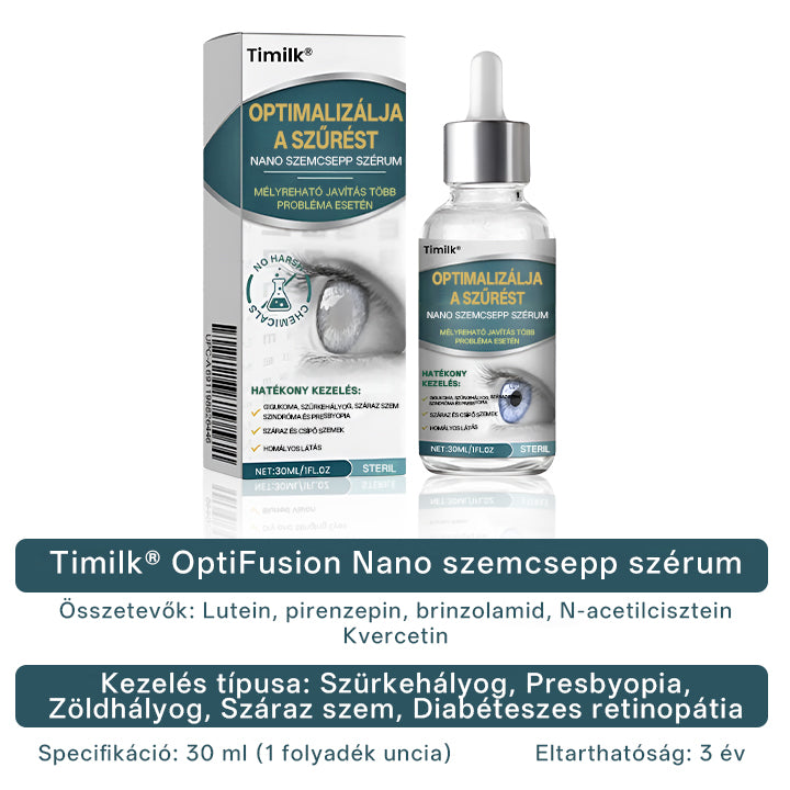 ✅Timilke® optiFusion Nanoszemcsepp szérum⭐⭐