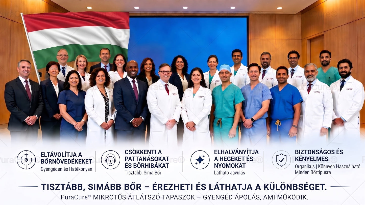 ⭐️ PuraCure® 2 az 1-ben mikrotűs és hidrokolloid tapasz🍀 | Kiálló anyajegyek, aknék, lapos szemölcsök és bőrnövedékek eltávolítására | Segít csökkenteni a ráncokat, hegeket és bőrhibákat | Láthatatlan tapasz az arcra és testre