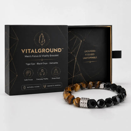 VITALGROUND™ Men's Focus & Balance Bracelet