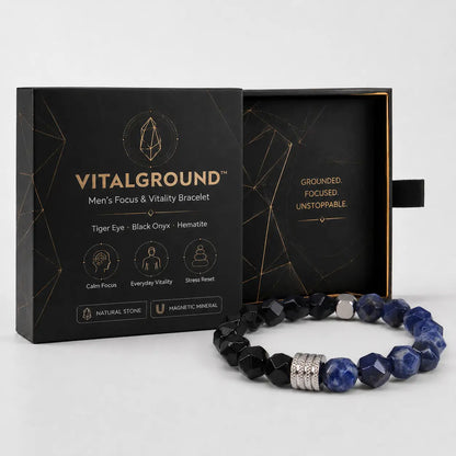 VITALGROUND™ Men's Focus & Balance Bracelet