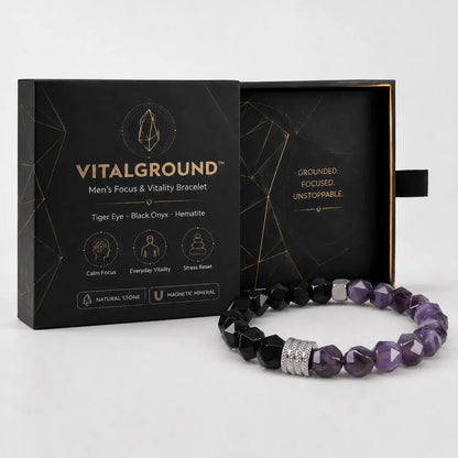 VITALGROUND™ Men's Focus & Balance Bracelet