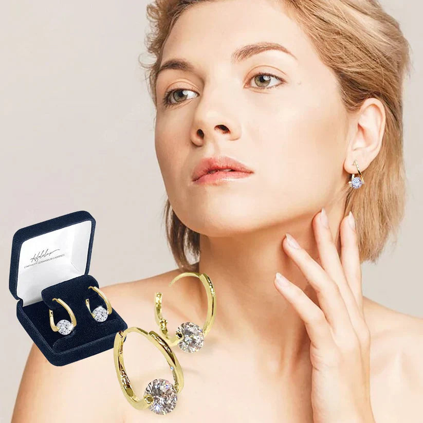 (🔥LAST DAY SALE - 66% OFF) Skavix™ Lymphvity MagneTherapy Germanium Earrings – Revitalize Your Well-being! 💎