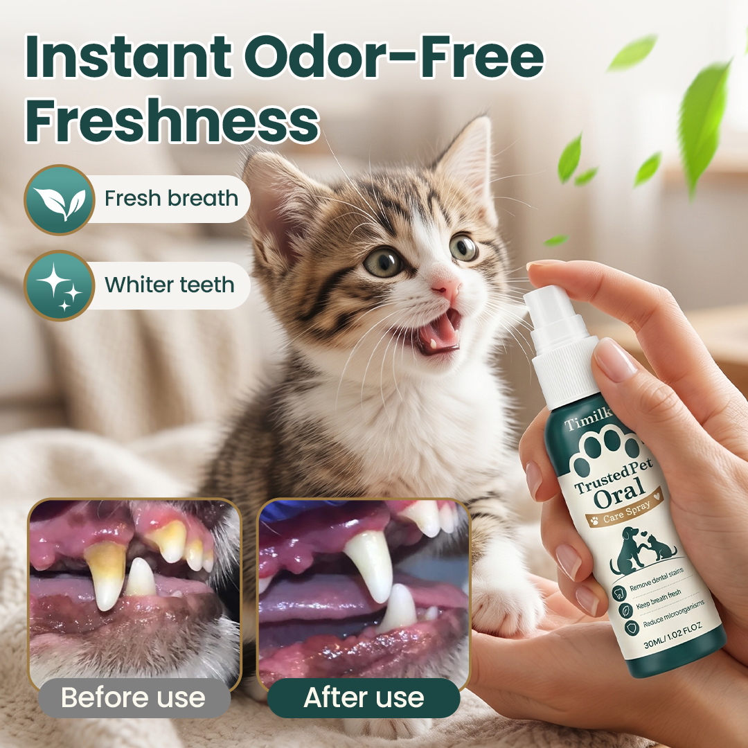 TrustedPet Oral Care Spray - Easy Daily Dental Support