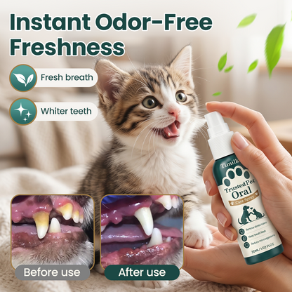 TrustedPet Oral Care Spray - Easy Daily Dental Support