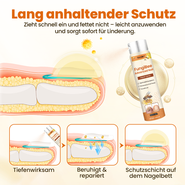 Timilk® FungiBee Fortschrittliches Nagelreparatur-Spray🔥