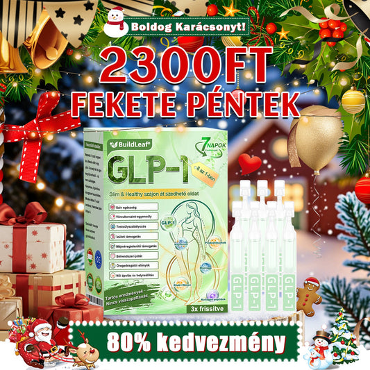 BuildLeafe® GLP-1 8-in-1 Fit & Vital Szájhigiéniai oldat Alkalmas elhízás, szív- és érrendszeri egészség, cukorbetegség, alvási apnoe, bélrendszeri egészség, ízületiproblémák és egyéb egészségügyi igények esetén