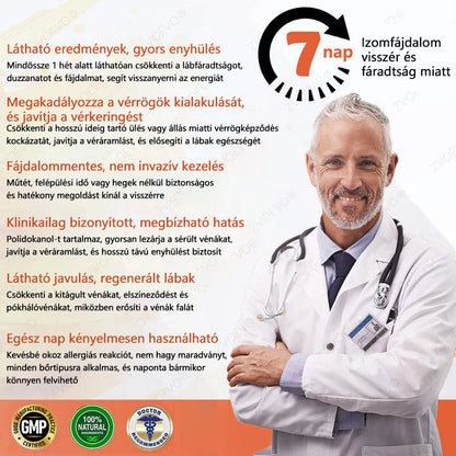 ☘️ Zvoevo® Vein Ease mikro-tűs ápoló tapasz (pókgerincvénák, visszér, duzzanat, fáradt lábak kezelésére)📦