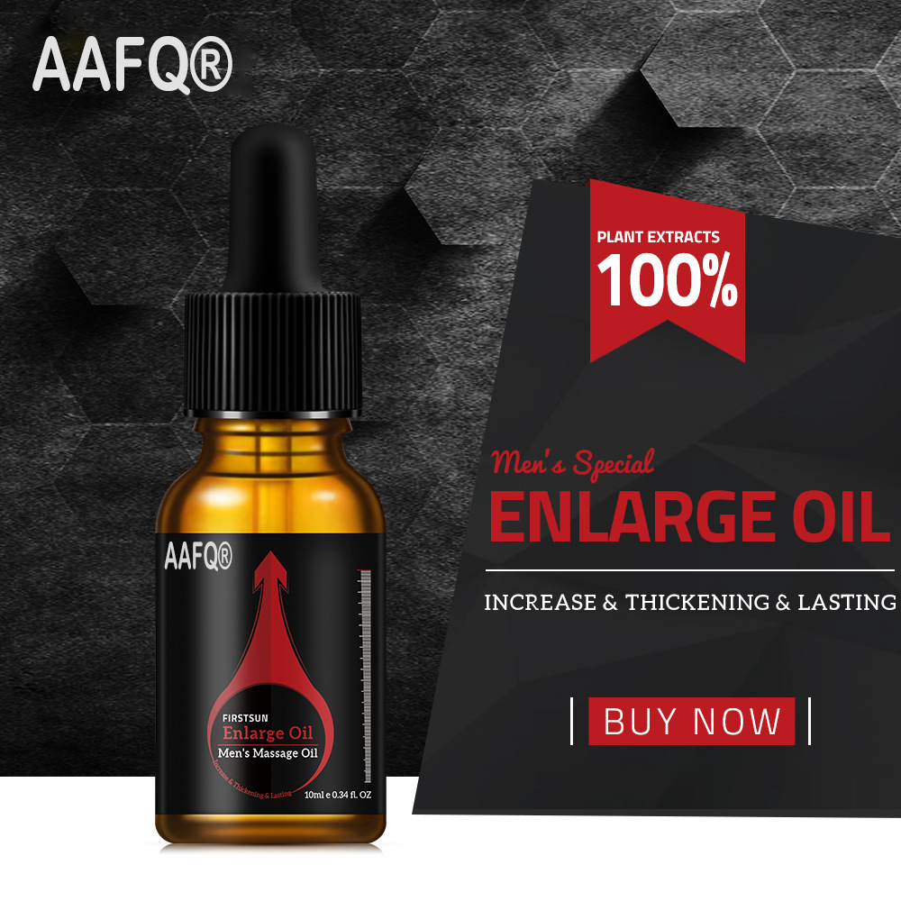 AAFQ® férfi masszázsolaj: Erősebbé tesz minden nap