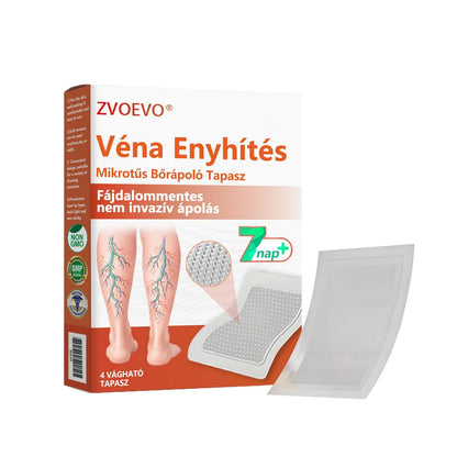 ☘️ Zvoevo® Vein Ease mikro-tűs ápoló tapasz (pókgerincvénák, visszér, duzzanat, fáradt lábak kezelésére)📦