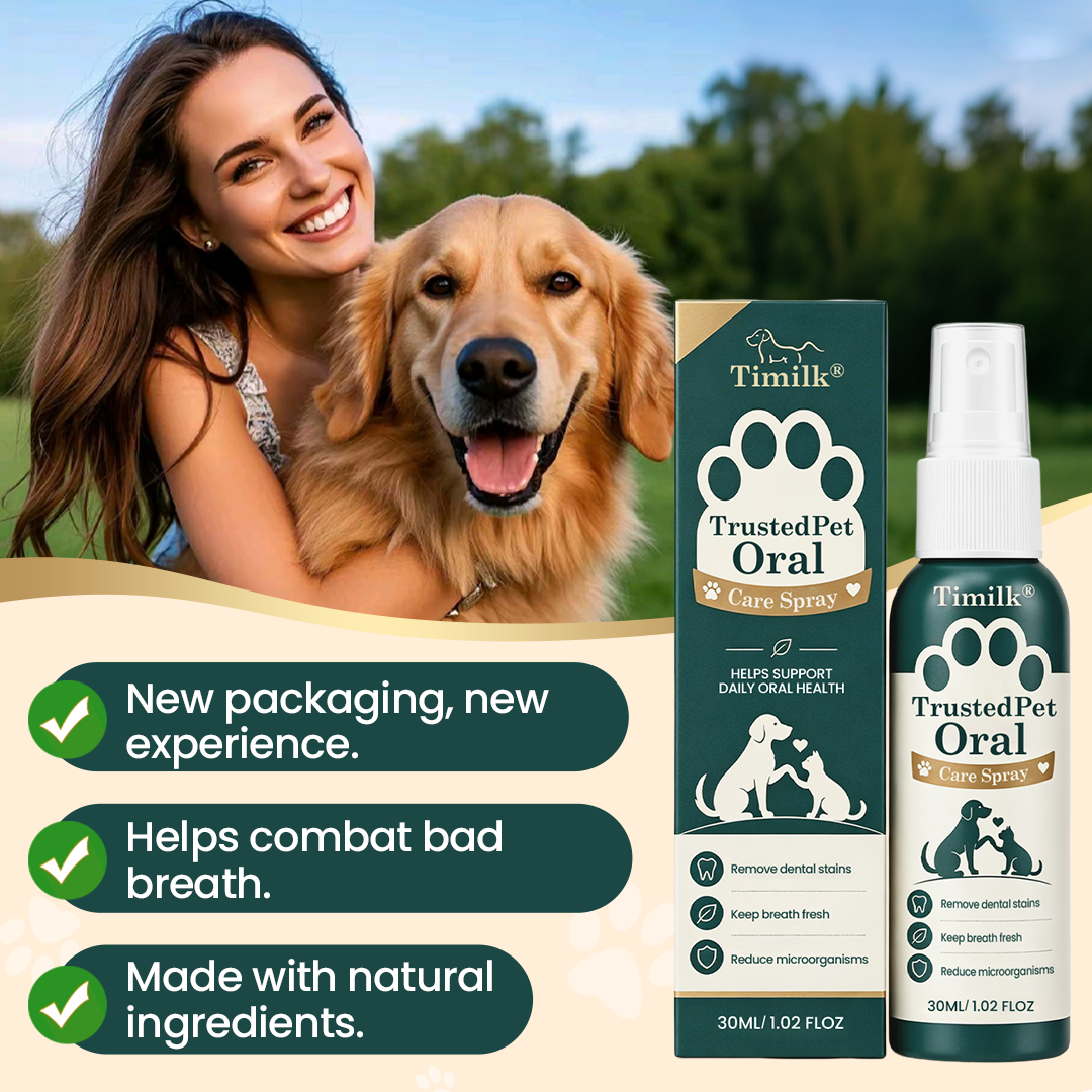 TrustedPet Oral Care Spray - Easy Daily Dental Support