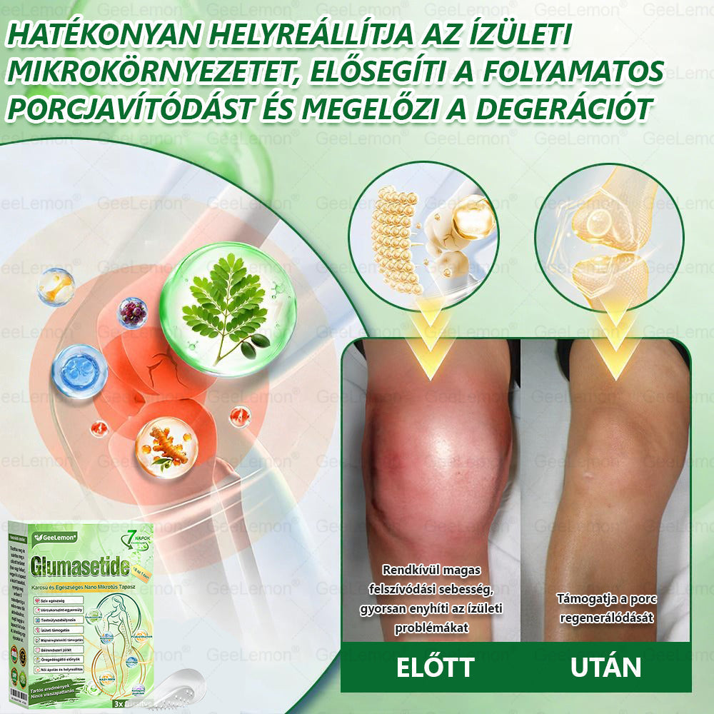 🎄🎄Ajánlott a Semmelweis Kórház által · 👩‍⚕️BENU hivatalos üzlet| 🎁 𝐆𝐞𝑒𝐿𝑒𝐦𝐨𝐧® Glumasetide 8 az 1-ben Karcsú és Egészséges Nano Mikrotűs Tapasz🍀🍀🍀🍀