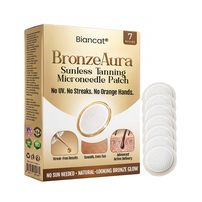 Biancat® BronzeAura Sunless Tanning Microneedle Patch