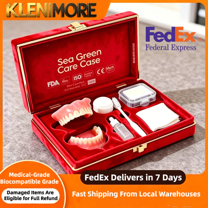 Ends Today: 70% OFF! ⏰70% OFF! KLENIMORE™ Medical Full Denture with Strong Suctiond Custom-Fit Full Functional Dentures🦷Obtain American Dental Association (ADA) Certification