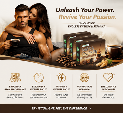Energy Maca Coffee Solid Drink 10g Sachets