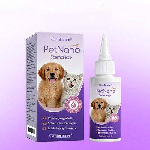 Utolsó 3 óra, 40% kedvezmény | CleraNaure® PetNano Állatszemcsepp