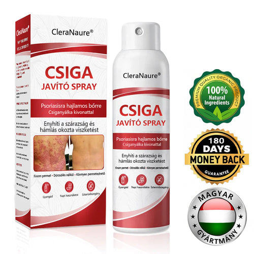CleraNature® Bálnazsír Spray Viszkető, Hámló Psoriasisra Hajlamos Bőrre⭐