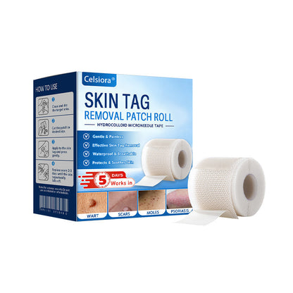 💧🍣Celsiora® Multi-Functional Microneedle Hydrocolloid Patch Roll | Targets Skin Tags, Warts & Stubborn Blemishes