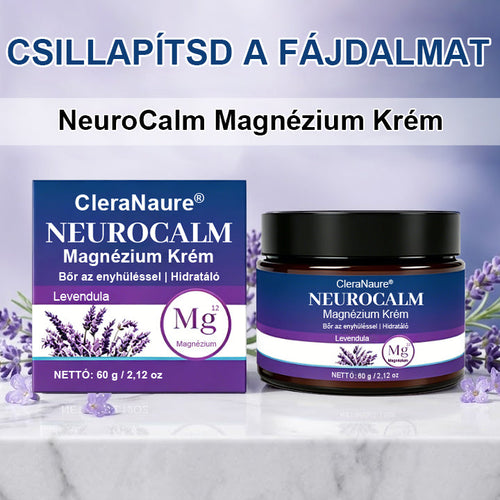 🥇CleraNaure® NeuroNyugtató Magnézium Krém