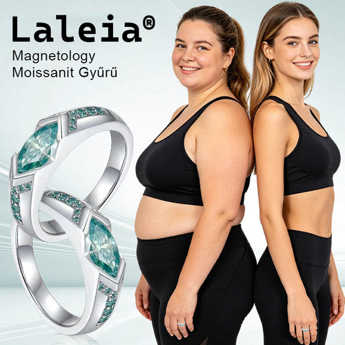 💎Laleia® Magnetológiás Moissanit Gyémánt Gyűrű