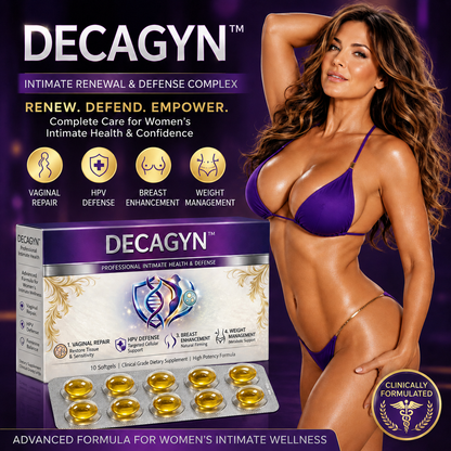 New Clinical Formula🧬DECAGYN™ Intimate Renewal & Defense Complex✅ Vaginal Repair✅ HPV Defense✅ Curve Sculpting