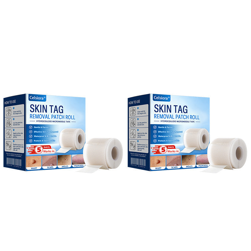 💧🍣Celsiora® Multi-Functional Microneedle Hydrocolloid Patch Roll | Targets Skin Tags, Warts & Stubborn Blemishes