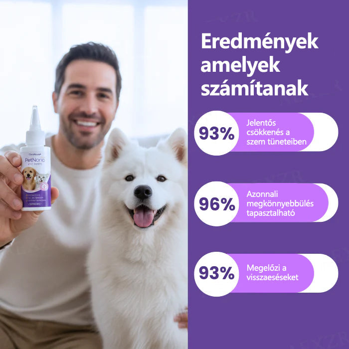 Utolsó 3 óra, 40% kedvezmény | CleraNaure® PetNano Állatszemcsepp