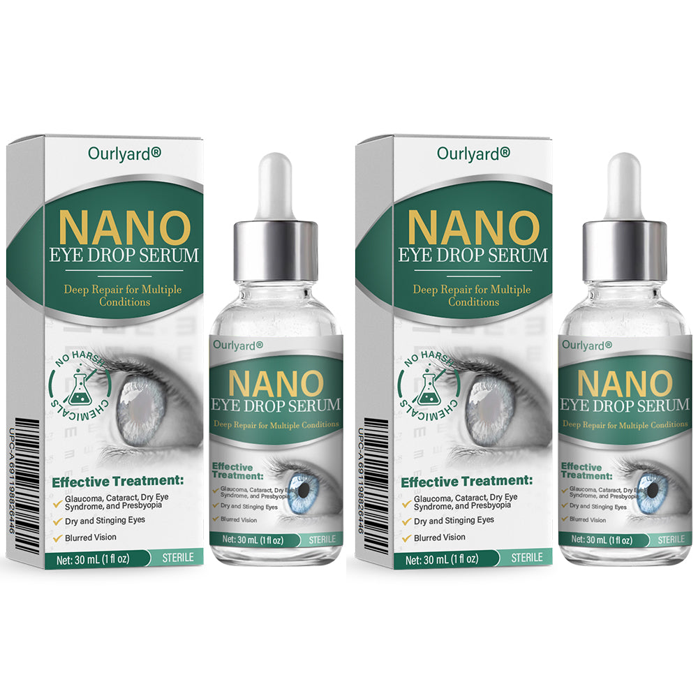 Ourlyarde® Nano Szemcsepp Szérum ✅ FDA által jóváhagyott(Alkalmas presbyopia, száraz szem szindróma, glaukóma és szürkehályog eseté⭐⭐