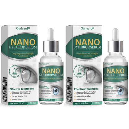 Ourlyarde® Nano Szemcsepp Szérum ✅ FDA által jóváhagyott(Alkalmas presbyopia, száraz szem szindróma, glaukóma és szürkehályog eseté⭐⭐