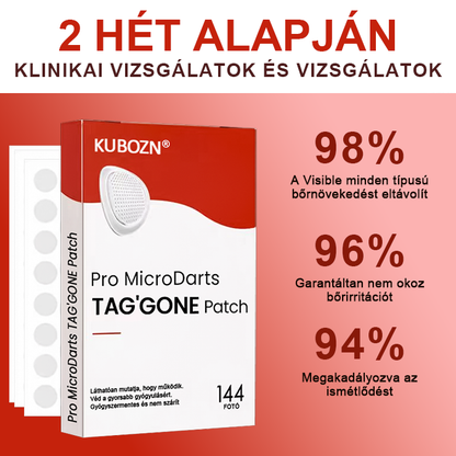 KUBOZN® Nano-mikrotűs bórcímke-eltávolító tapaszok