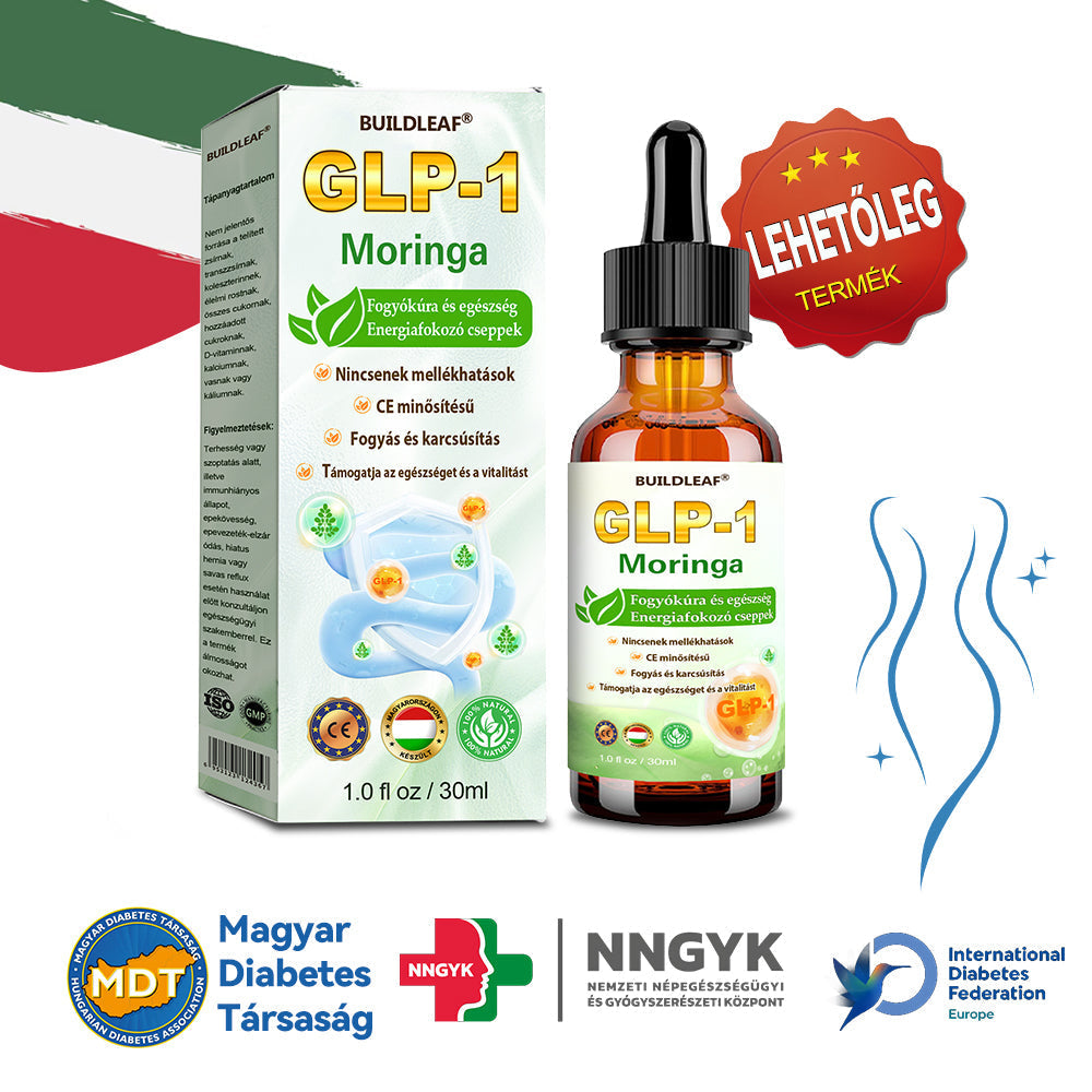A Magyar Orvosi Kamara hivatalos ajánlásával 💥💥| BuildLeaf® Berberin + Moringa GLP-1 Gyógynövényes Cseppek (Magyar Formula)