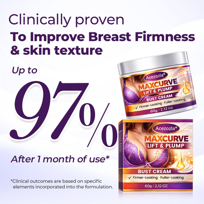 The Secret to a Perfectly Plump Bust – Acezozla® Maxcurve Lift & Plump Cream