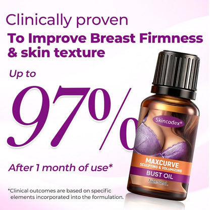 Skincodex® MaxCurve Sculpting & Volumizing Bust Oil
