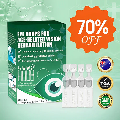 AnnieCare® Presbyopia Eye Drops ✅TGA Certified, 👨‍⚕️Improves Vision, 🔥Last Day 70% OFF 🍀