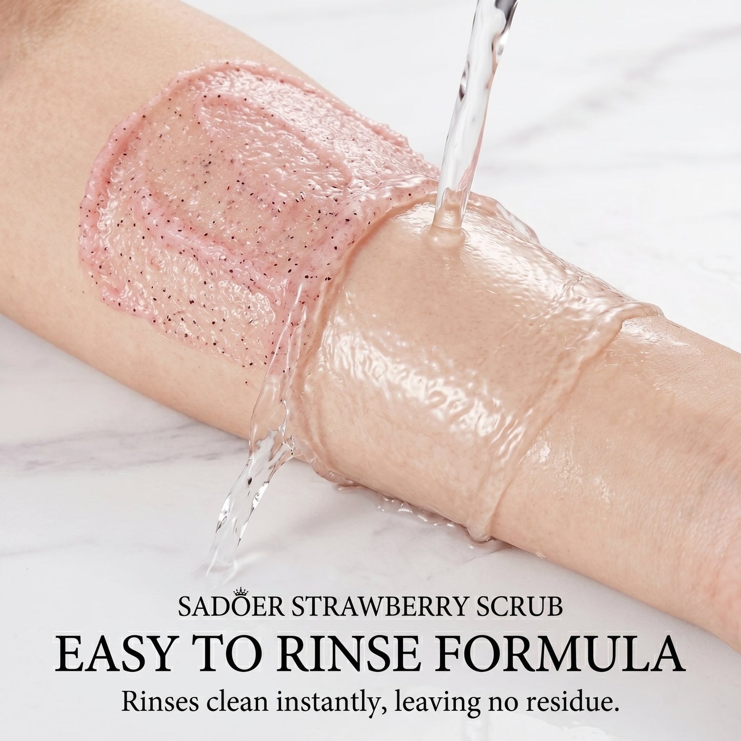 ⚠️Please take good care of your skin! ✅This gentle exfoliating scrub is suitable for all skin types.🎁-XXS