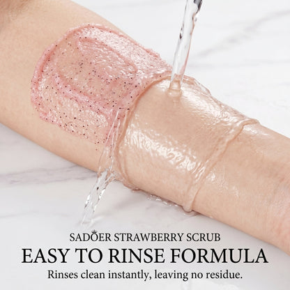 ⚠️Please take good care of your skin! ✅This gentle exfoliating scrub is suitable for all skin types.🎁-XXS