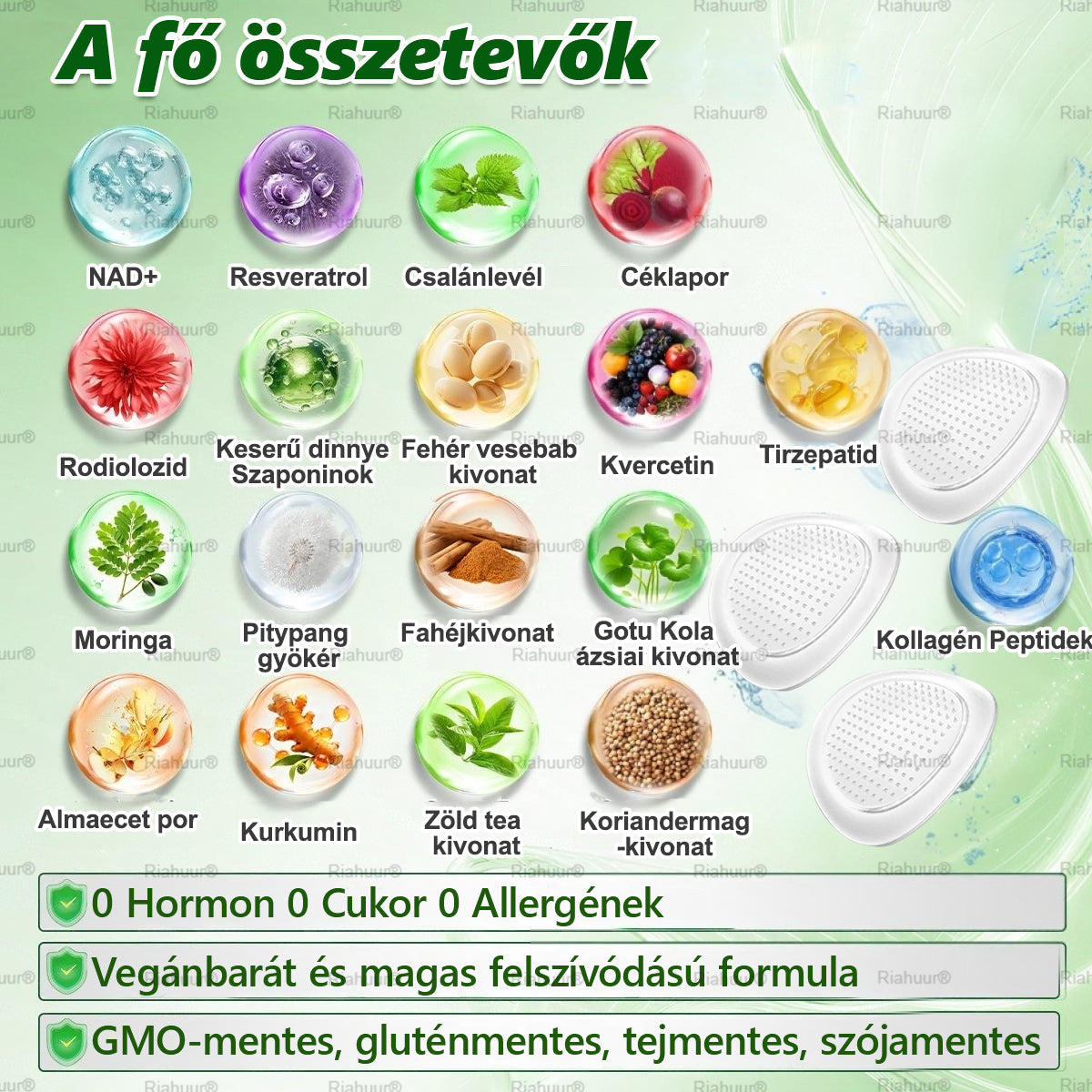 💐𝑹𝒊𝒂𝒉𝒖𝒖𝒓® Moringa × Berberin × AMPK 8-Benefit Karcsúsító & Metabolikus Nano Mikrotűs Tapasz 🇭🇺 (Naponta csak egyszer, látható változások már 7 nap alatt) ✅ Elhízás, megereszkedett bőr, cukorbetegség, alvási apnoe, ízületi problémák és még sok más esetén 💥