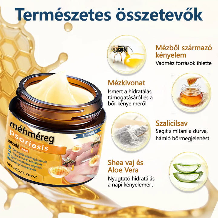 Timnik® méhméreg pikkelysömör elleni krém⭐️