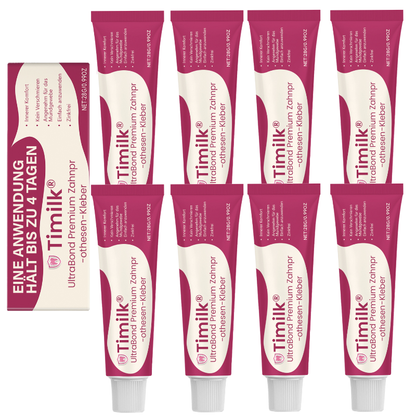 UltraBond Premium Denture Adhesive 🔥 FDA Certified (Clinically Proven 4-Day Hold for Secure, Comfortable & Zinc-Free Denture Fit 🦷)