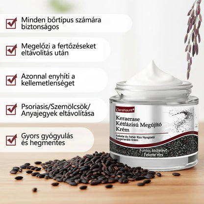 ⭐💎Hivatalos áruház👨‍⚕️ CleraNaure® KeraErase - Kettős hatású bőrfiatalító krém 👨‍⚕️ (Kettős hatású fiatalítás – simítja a kiemelkedő dudorokat és lebontja a mélyen lerakódott keratint savak és irritáció nélkül)