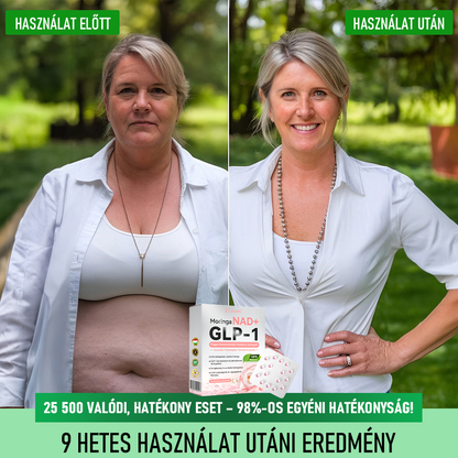 Tooyes® GLP-1 Magas Koncentrációjú Folyékony Gyöngyök - NAD+, Moringa, HCA összetevőkkel （Fogyás, Öregedésgátlás, Bél- és Immunrendszer támogatás, Vércukorszint egyensúly, Szív- és Agyegészség）