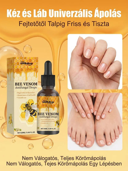 ✨[7 Napos Csodás Körömfényesítés]🐝 Méhméreg Prémium Körömápoló Cseppek