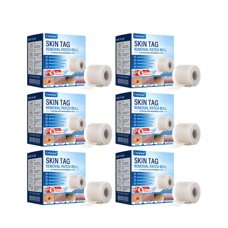 💧🍣Celsiora® Multi-Functional Microneedle Hydrocolloid Patch Roll | Targets Skin Tags, Warts & Stubborn Blemishes