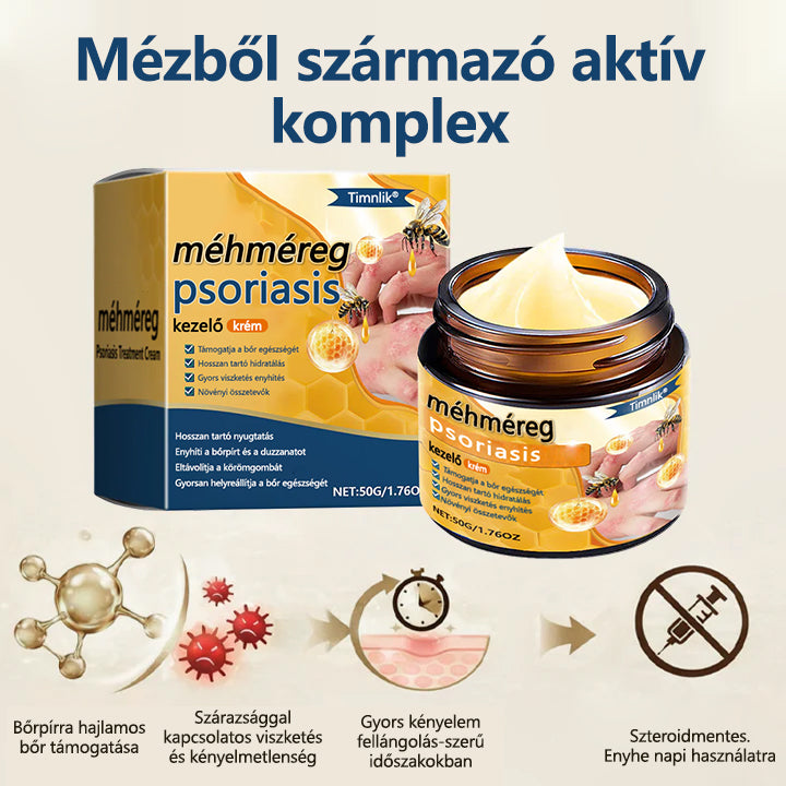 Timnik® méhméreg pikkelysömör elleni krém⭐️