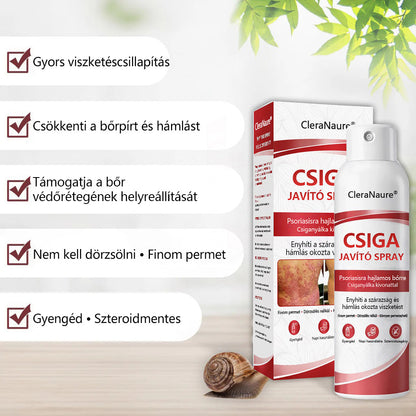 CleraNature® Bálnazsír Spray Viszkető, Hámló Psoriasisra Hajlamos Bőrre⭐