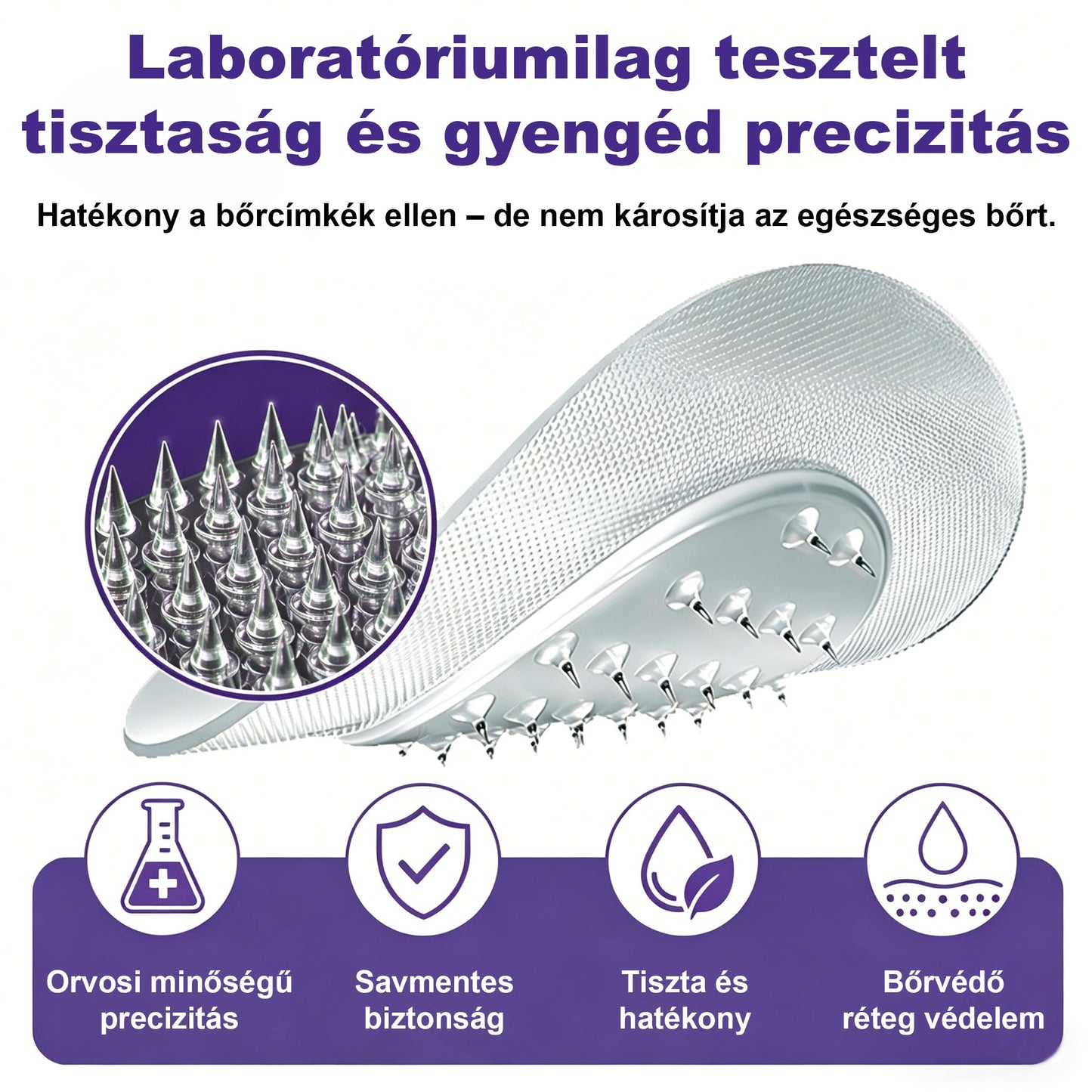 🌟CleraNaure® mikrotűs szemölcs- és anyajegyeltávolító tapasz