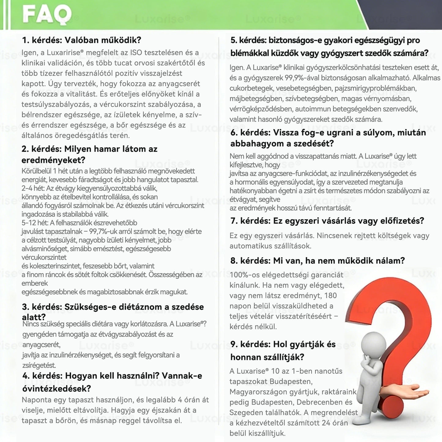 【Teljesen új PLUS tapasz】 ☘️☘️𝑳𝒖𝒙𝒂𝒓𝒊𝒔𝒆® 𝑴𝒐𝒓𝒊𝒏𝒈𝒂 𝑿 𝑩𝒆𝒓𝒃𝒆𝒓𝒊𝒏 10-𝑰𝒏-1 𝑯𝒂𝒍𝒂𝒅ó 𝑵𝒂𝒏𝒐 𝑴𝒊𝒌𝒓𝒐𝒕ű𝒌 𝑻𝒂𝒑𝒂𝒔𝒛 (𝑵𝒂𝒑𝒊 𝒆𝒈𝒚𝒔𝒛𝒆𝒓, 𝒍á𝒕𝒉𝒂𝒕ó 𝒗á𝒍𝒕𝒐𝒛á𝒔𝒐𝒌 7 𝒏𝒂𝒑 𝒂𝒍𝒂𝒕𝒕）𝑬𝒍𝒉í𝒛á𝒔, 𝒄𝒖𝒌𝒐𝒓𝒃𝒆𝒕𝒆𝒈𝒔é𝒈, 𝒂𝒍𝒗á𝒔𝒊 𝒂𝒑𝒏𝒐𝒆 é𝒔 í𝒛ü𝒍𝒆𝒕𝒊 𝒑𝒓𝒐𝒃𝒍é𝒎á𝒌