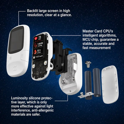 🔥Black Friday Sale🎁-Ringminds® Develops Newly Launched Non-Invasive Smart Glucose Meter 🔥made in the USA🔥